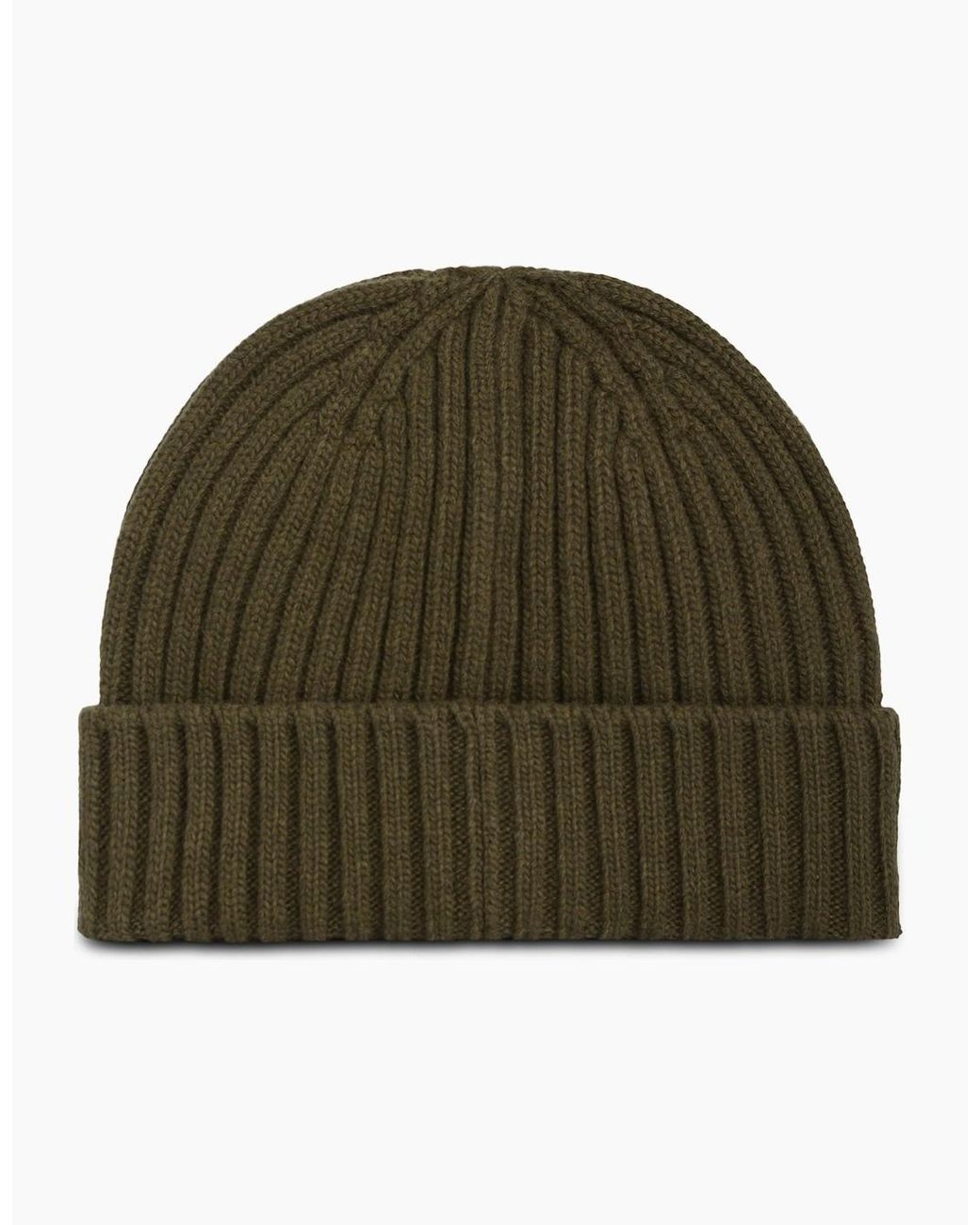 Belstaff Green Watch Beanie Hat for men
