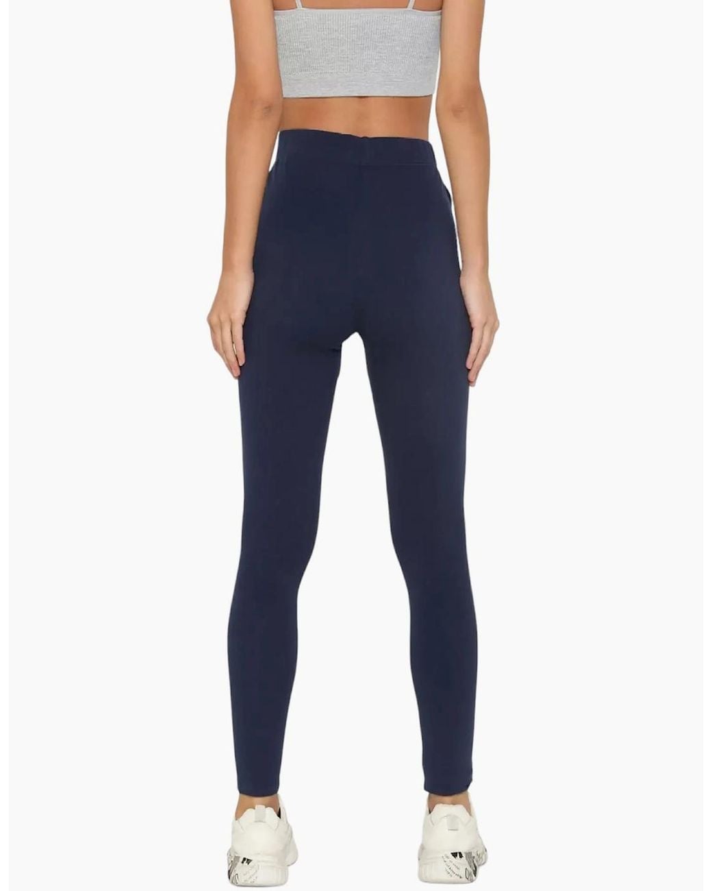 Forever 21 Blue Leggings Plain Western Wear Pant