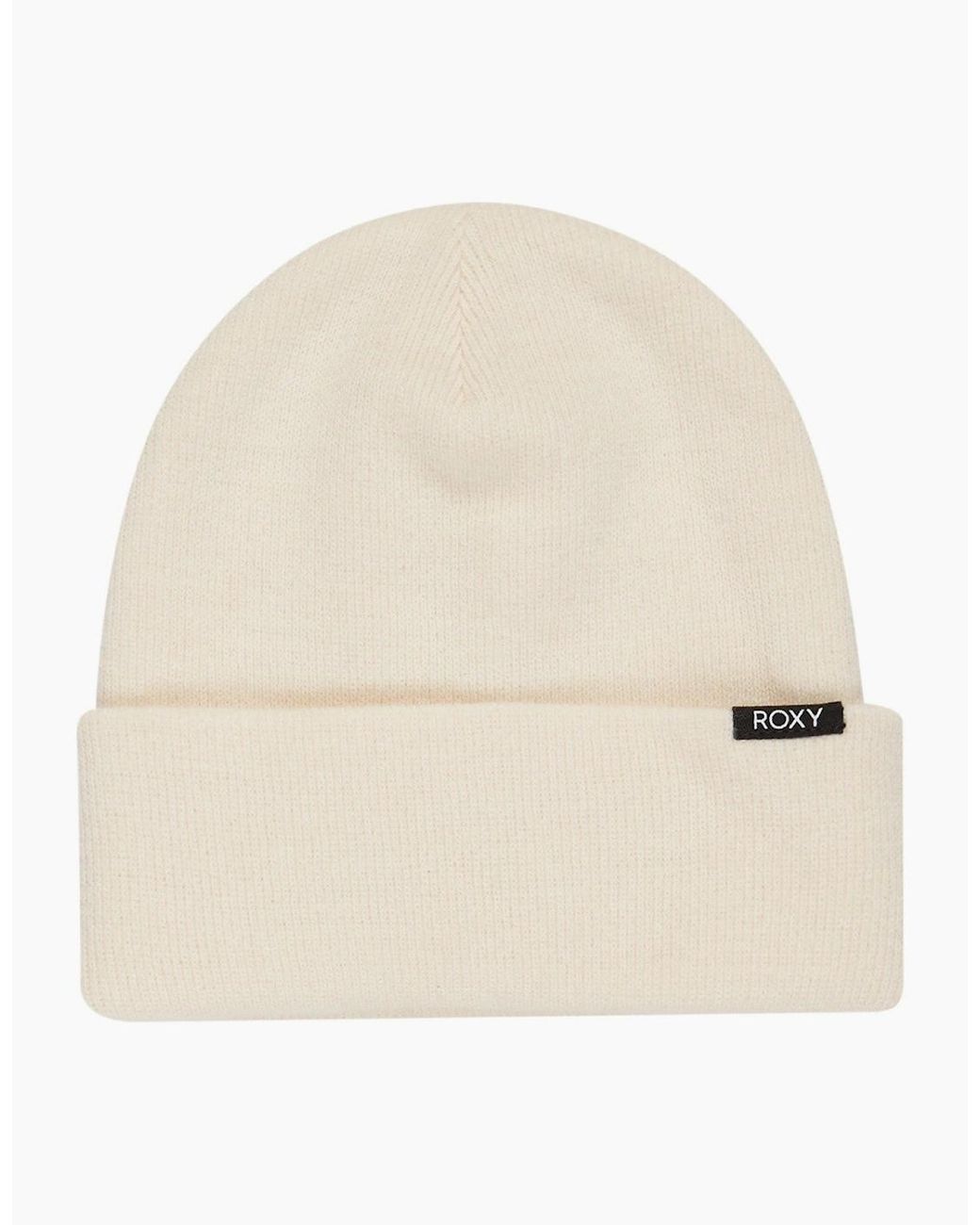 Roxy Natural Tropical Snow Rib Knit Beanie