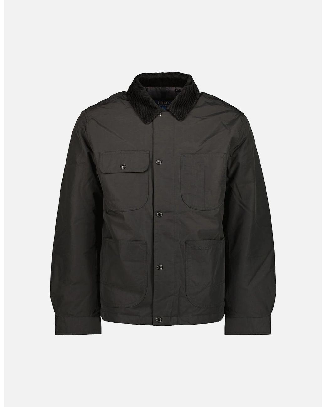 Ralph Lauren Black Elsdon Down Utility Jacket for men