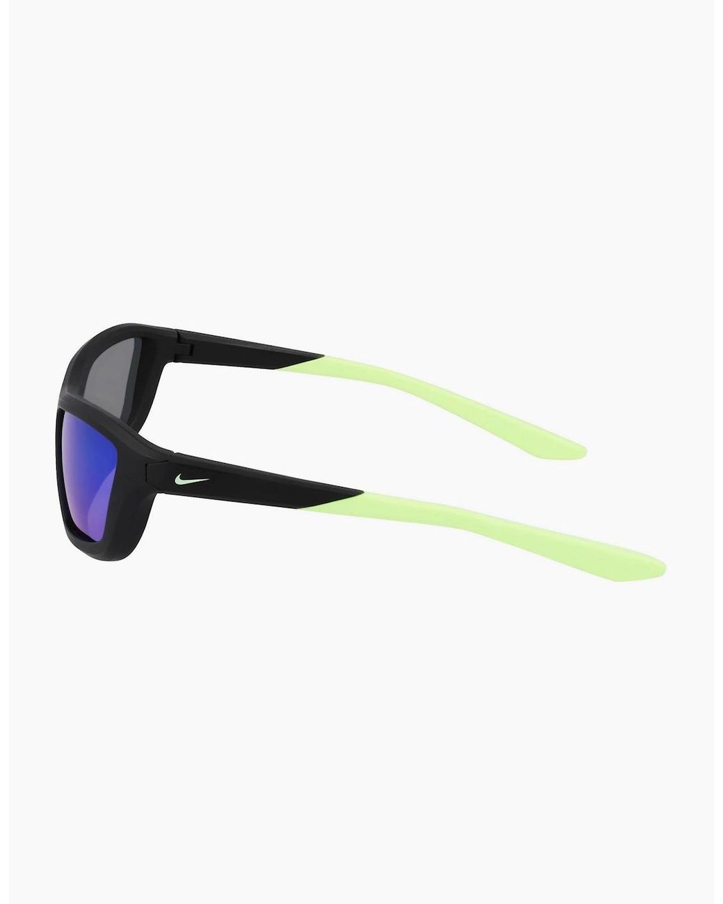 Nike Blue M Rectangle Sunglasses for men