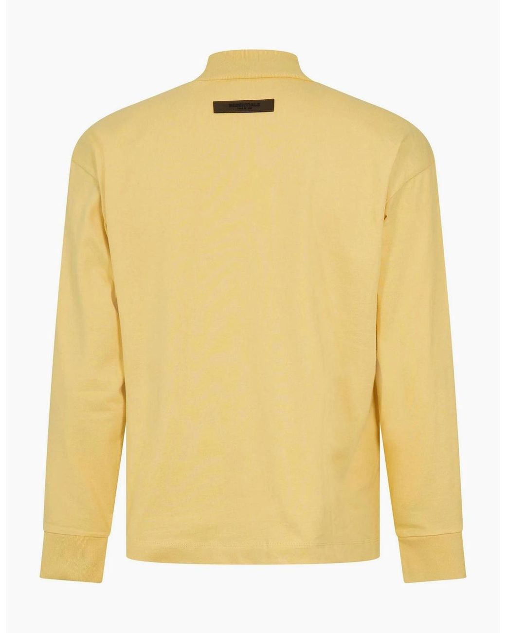Fear Of God Yellow Long Sleeve T-Shirt for men