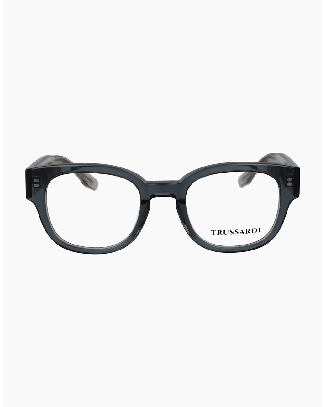 Trussardi Gray Optical Frame Tsu6042 T02 50 for men