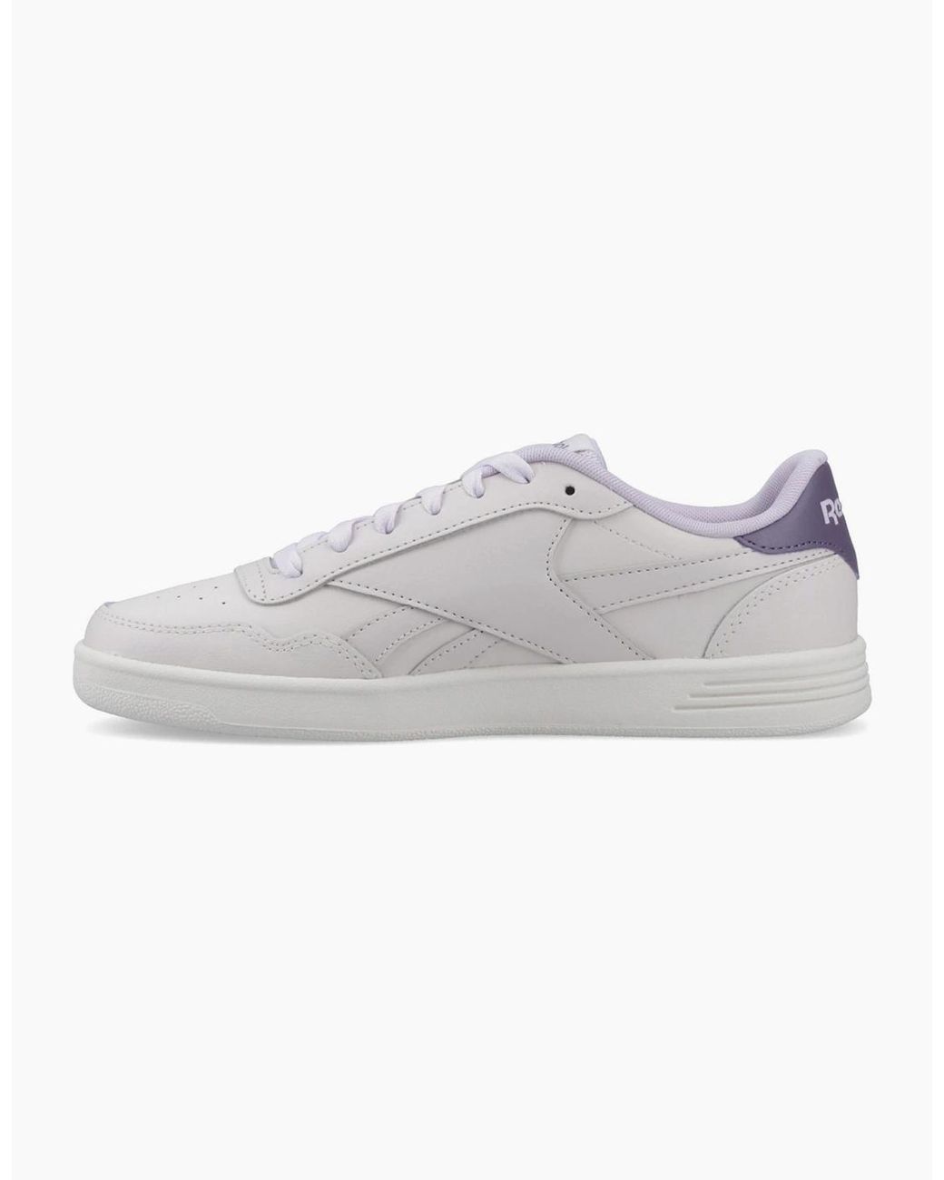 Reebok Gray Court Advance Trainers Luxe Dig Glam