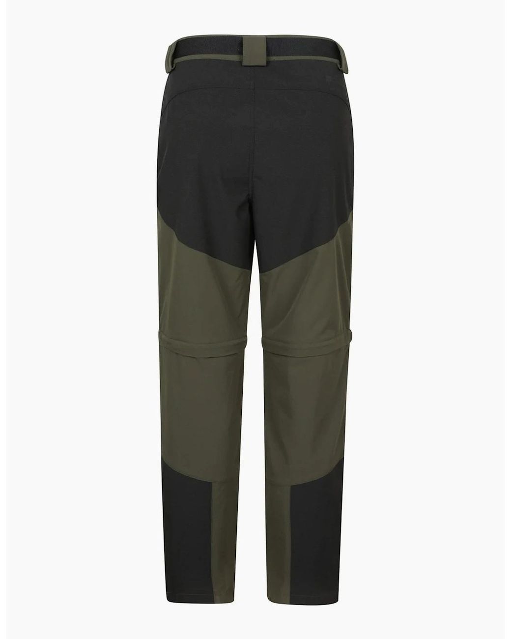 Mountain Warehouse Brown Forest Convertible Hiking Trousers for men