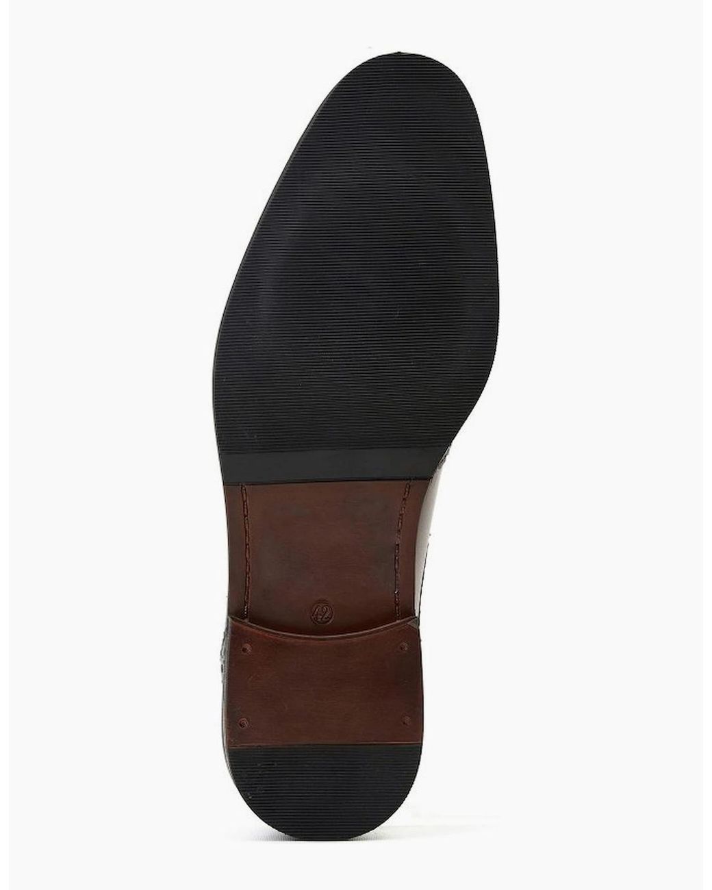 Base London Brown Taper Monk Shoes for men