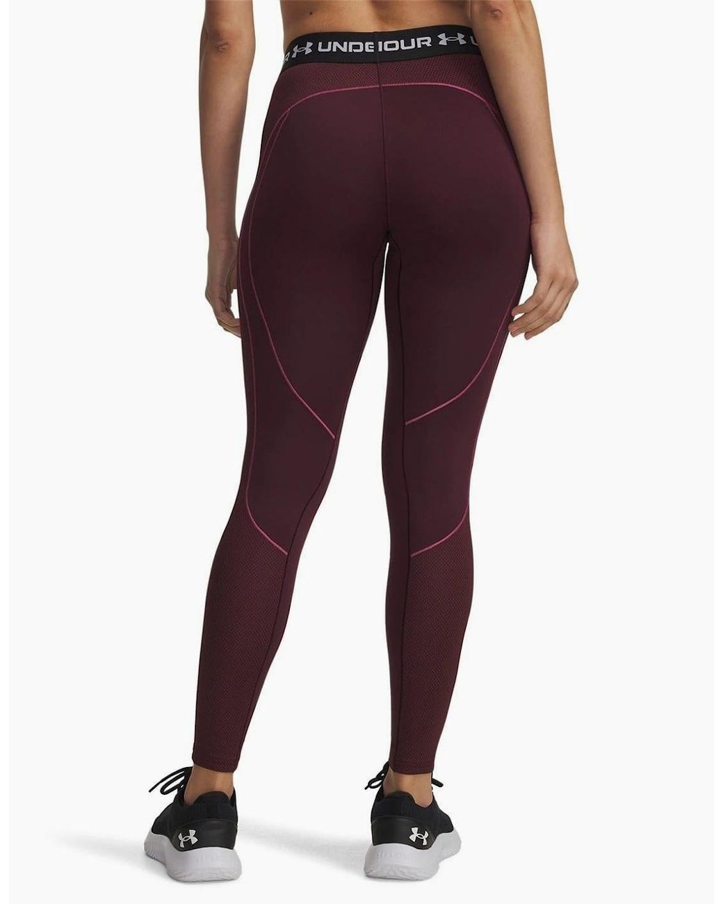 Under Armour Purple Textured Shapewear Leggings