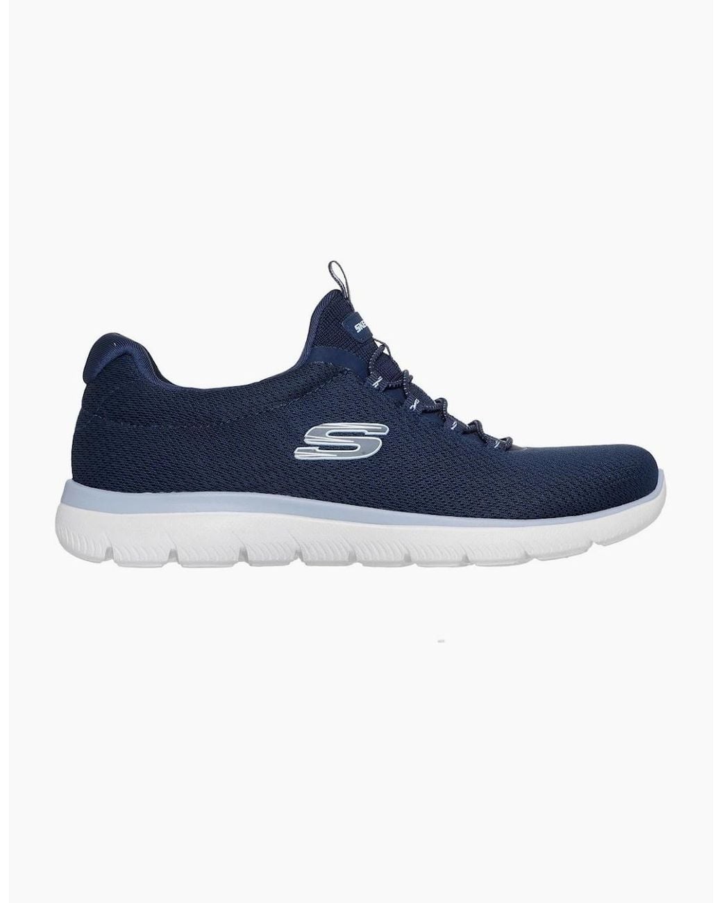 Skechers Blue Summits Summer Blush Trainers