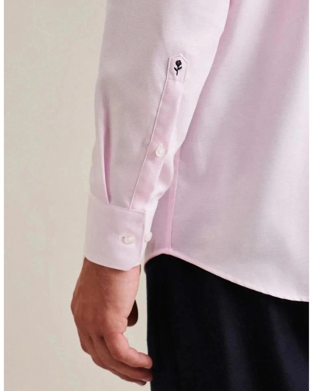 Seidensticker White Regular Fit No Iron New Kent Structured Business Shirt for men