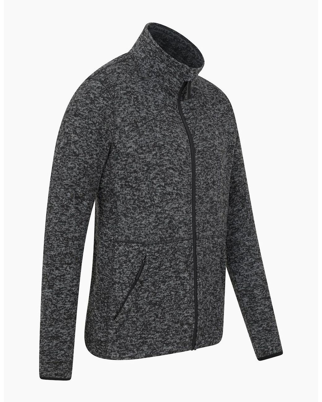 Mountain Warehouse Gray Idris Iii Full Zip Fleece Jacket for men