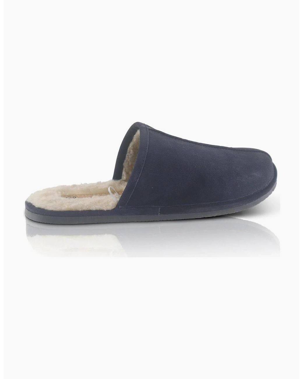 Silver Street London Blue Smithfield Slippers for men