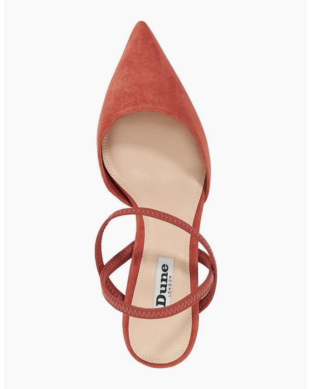 Dune Pink Classical Court Shoes