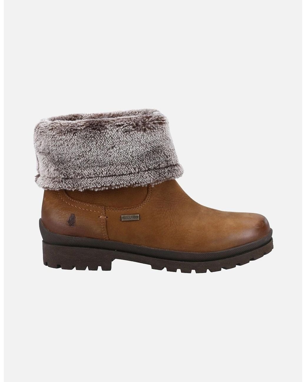 Hush Puppies White Alice Mid Boot