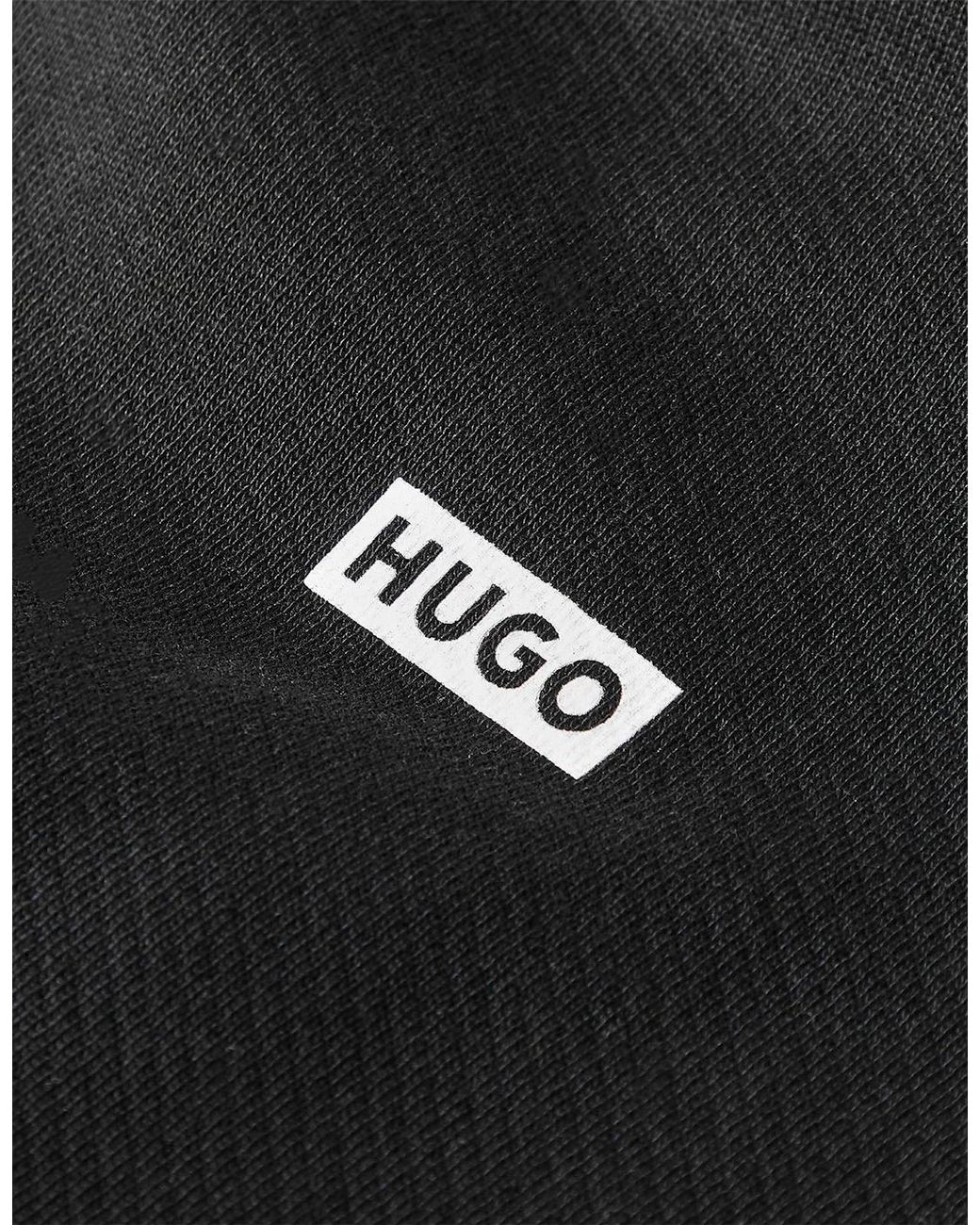 Boss Blue Over The Head Hoodie for men