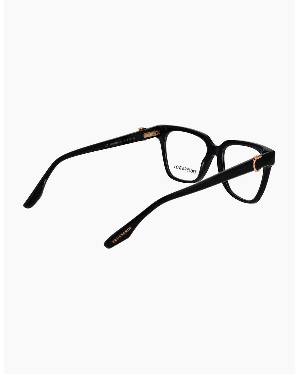 Trussardi Black Optical Frame Tsw6029 A01 52
