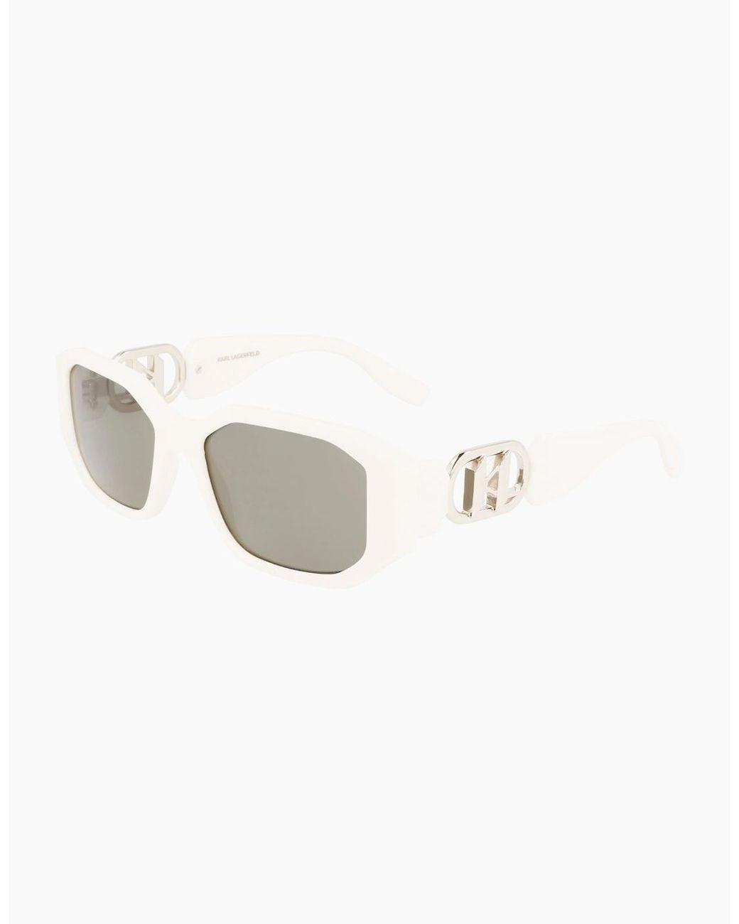 Karl Lagerfeld White Kl6085S-105 Glasses
