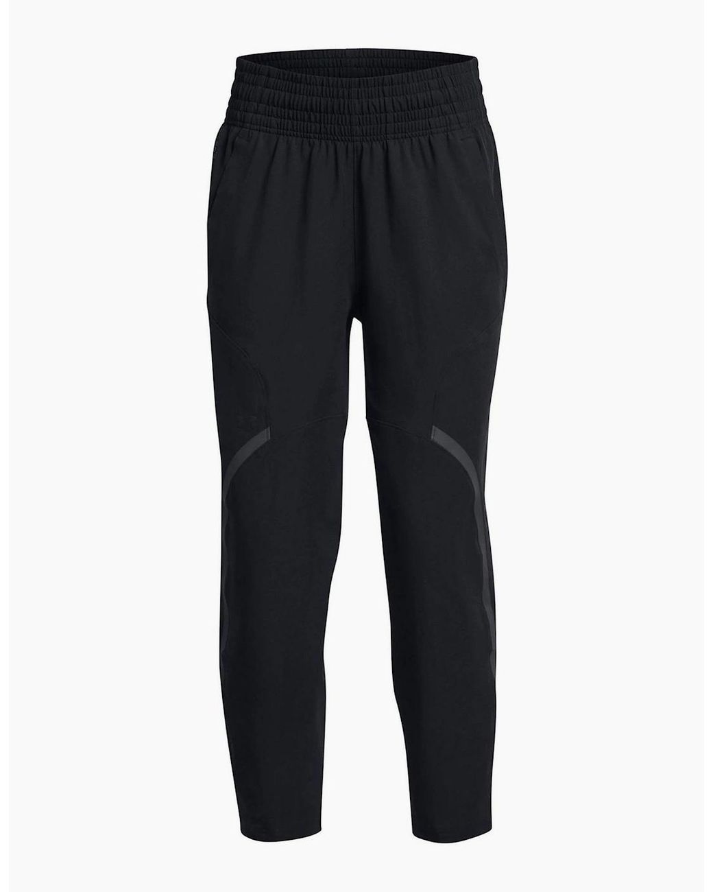 Under Armour Black Armour Ankle Pant Tracksuit Bottom