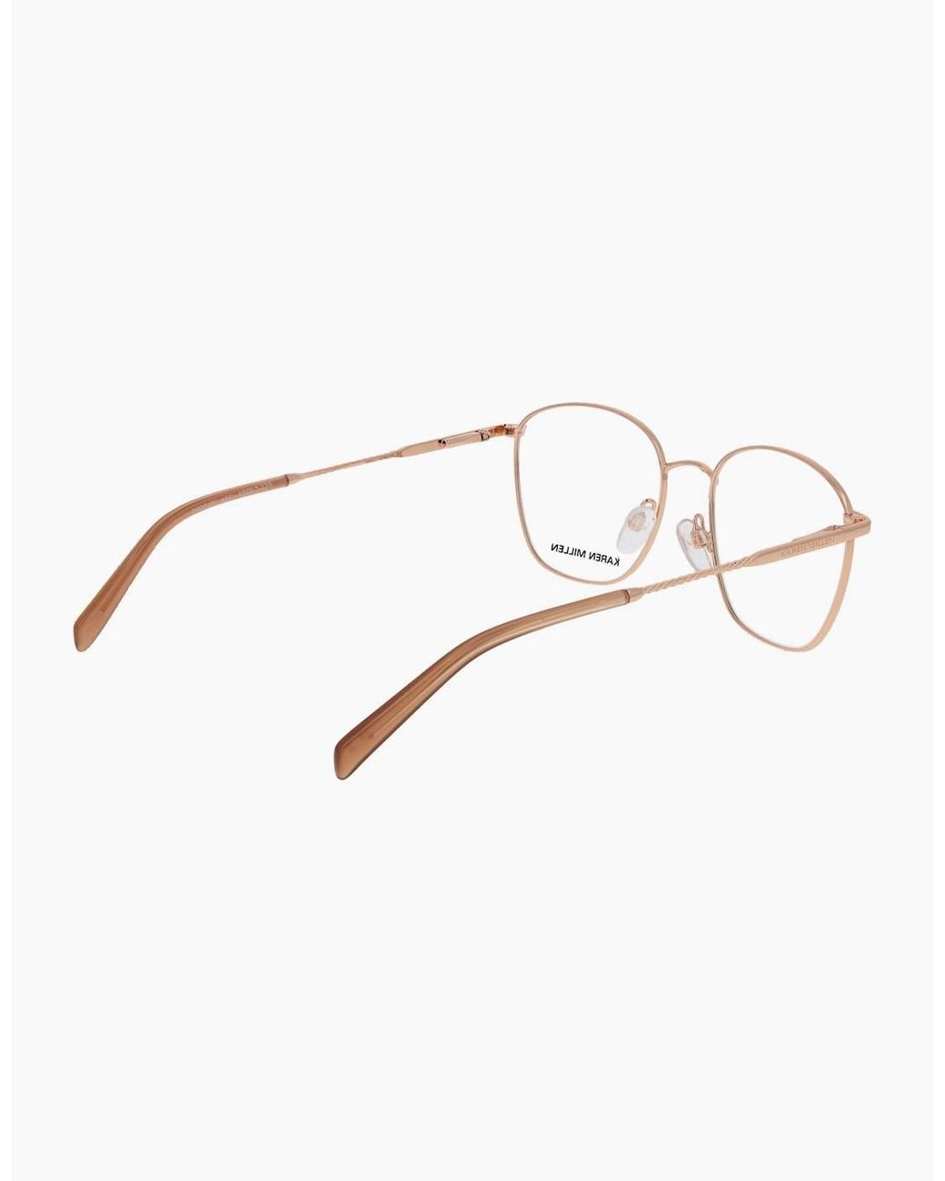 Karen Millen Metallic Optical Frame Km3047 401 52