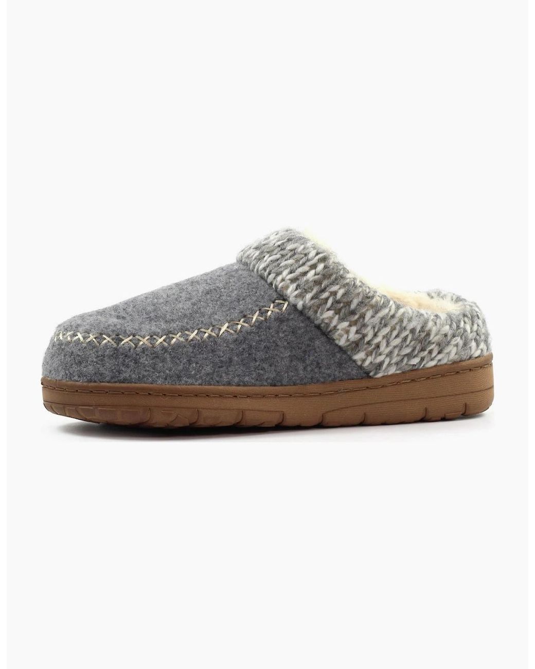 Lunar Gray Albany Boxed Slippers