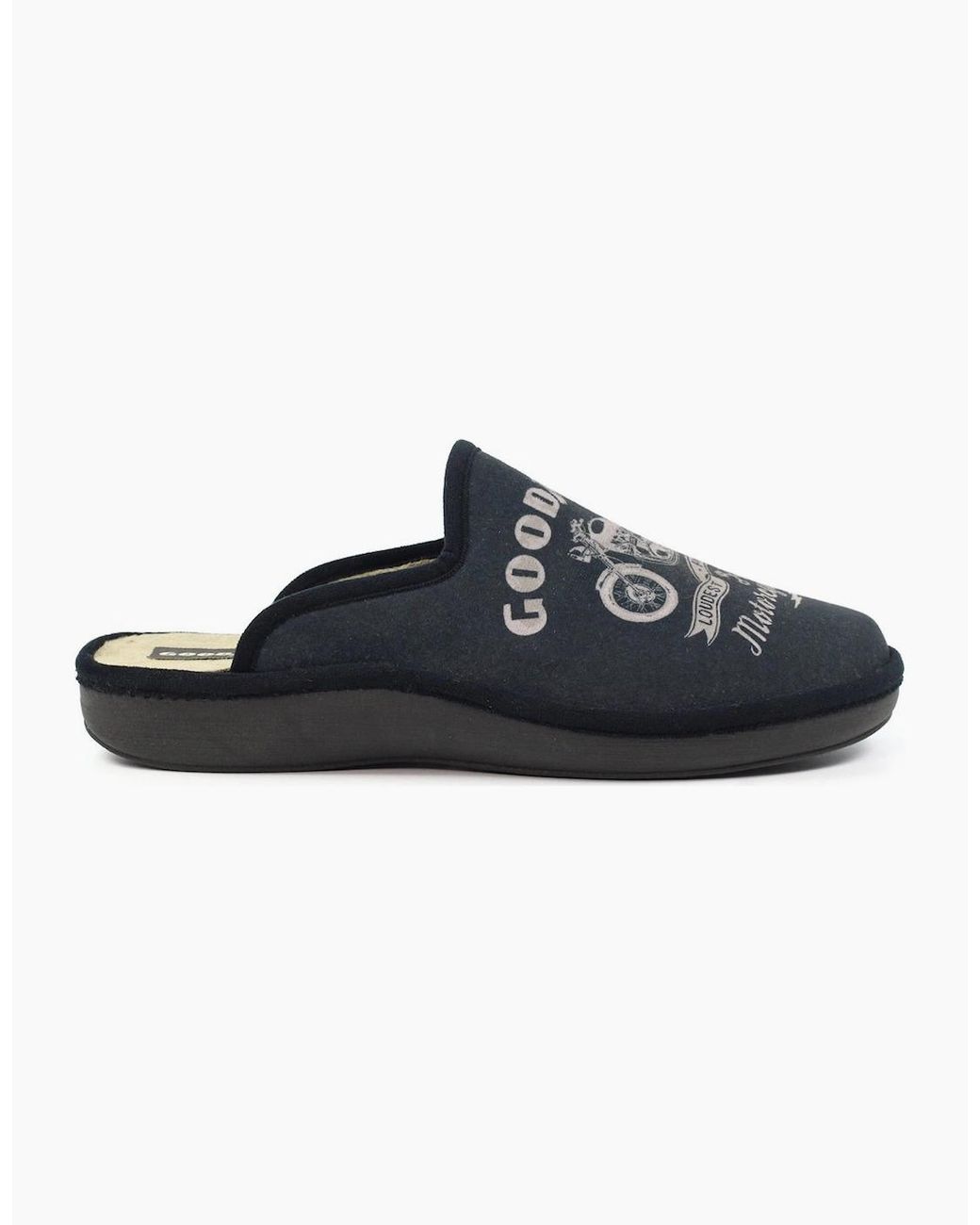 Goodyear Blue Huxley Mule Slippers for men