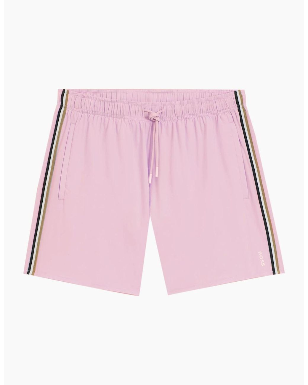 Boss Pink Boss Iconic Swim Shorts for men