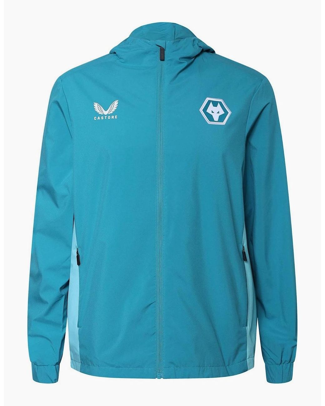 Castore Blue Wlvs Lwt Jkt for men