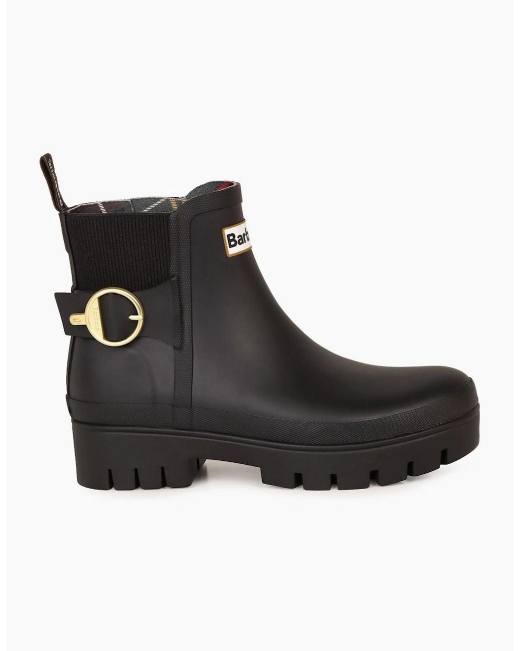 Barbour Black Hepburn Ankle Wellingtons