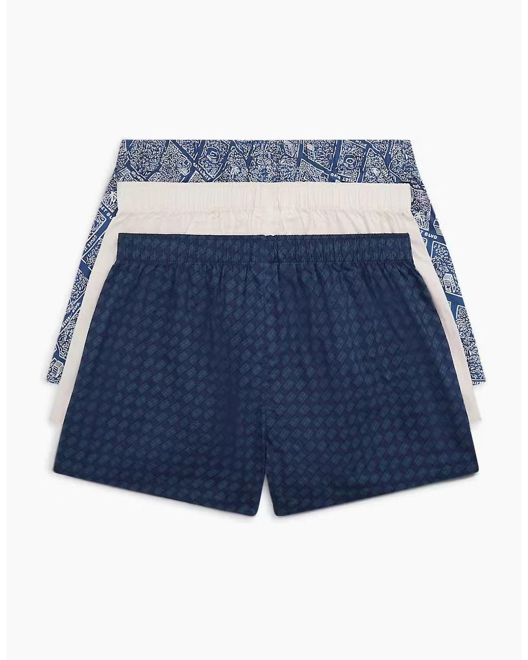 Tommy Hilfiger Blue Woven Boxer Boxer Shorts Multicoloured for men