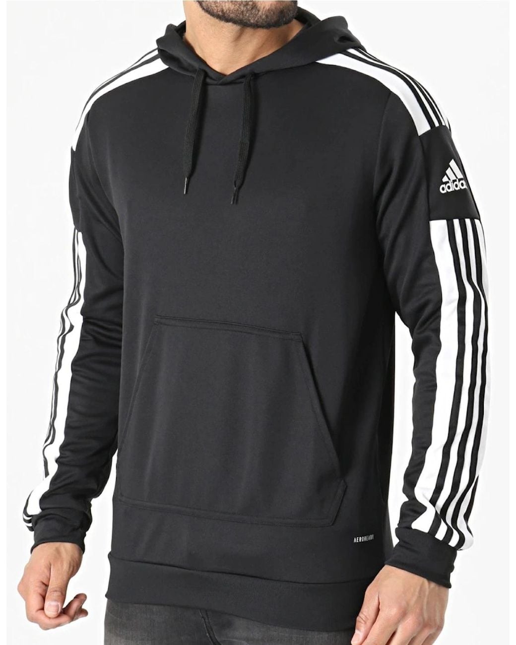 Adidas Black Squadra 21 Hoodie for men