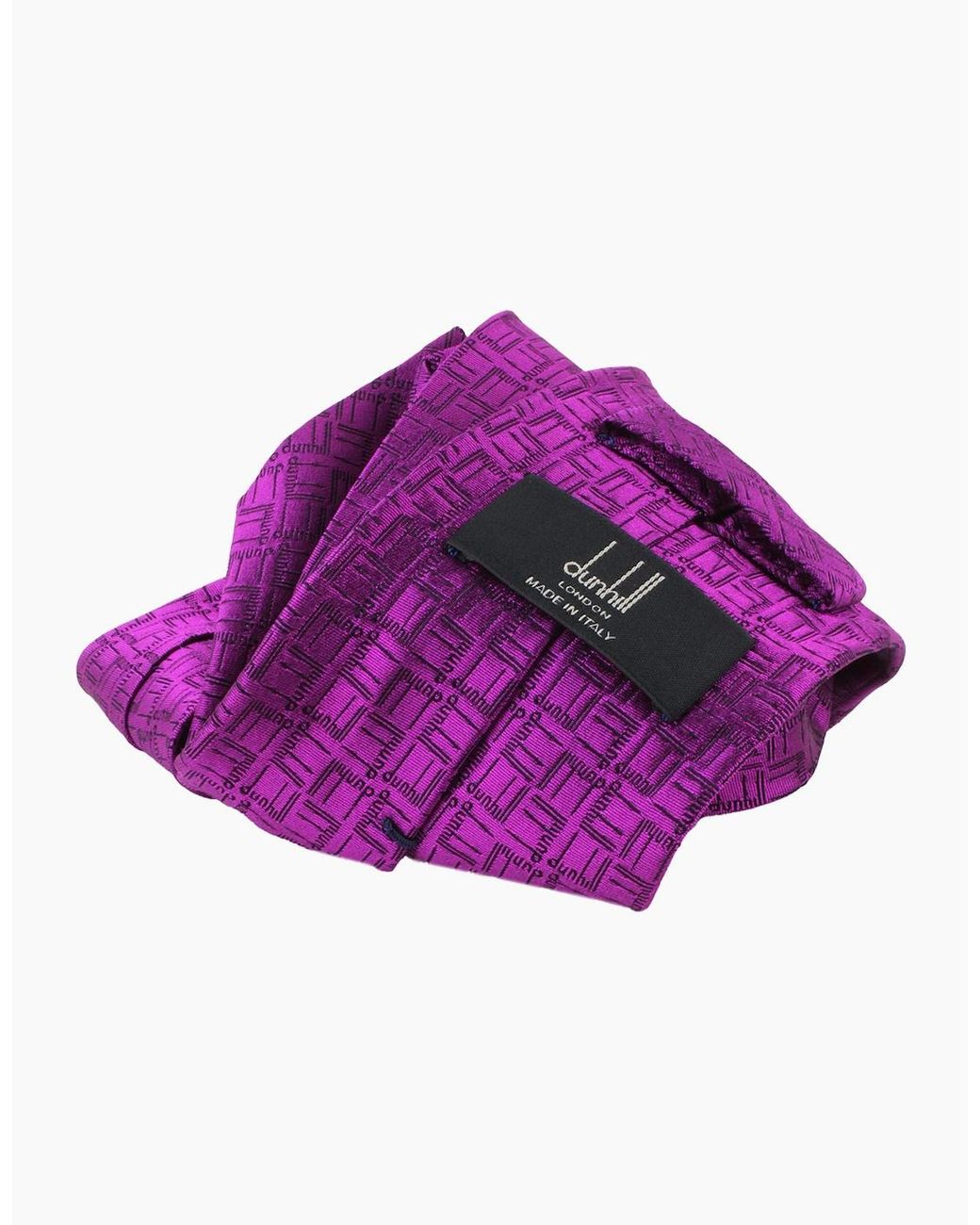 Dunhill Purple Tie for men