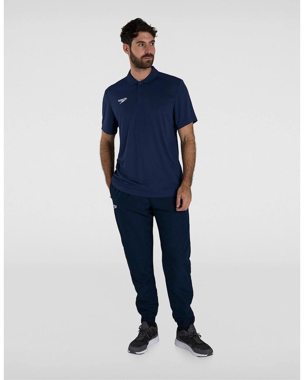 Speedo Blue Club Dry Polo Shirt for men