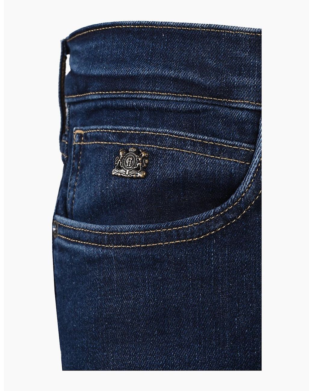 Holland Cooper Blue Classic Straight Jean Washed for men