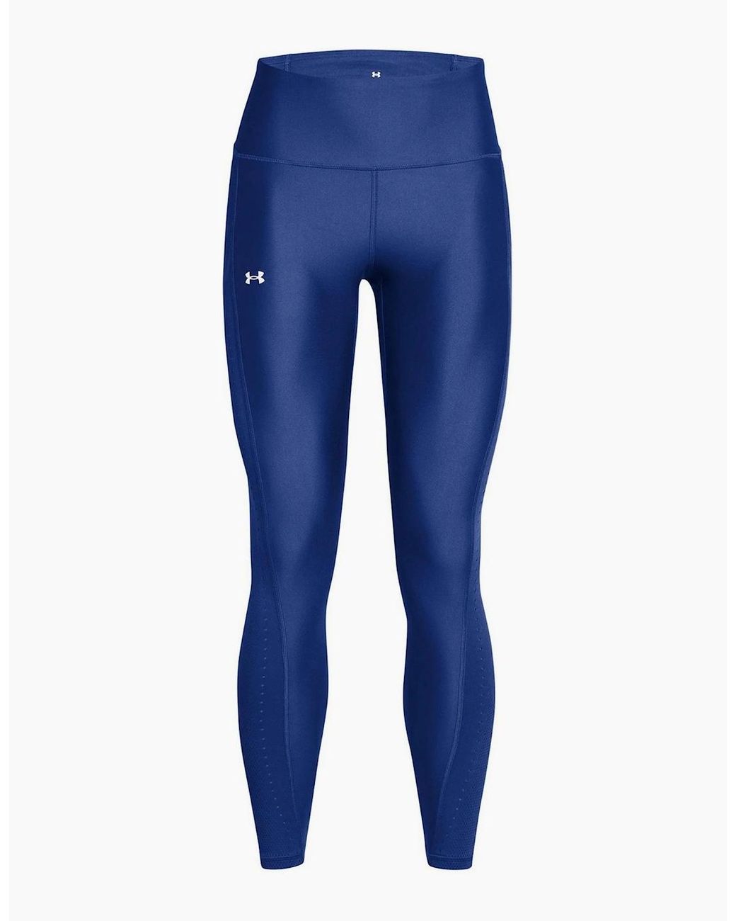 Under Armour Blue Vanish Solid Patterned Leggings
