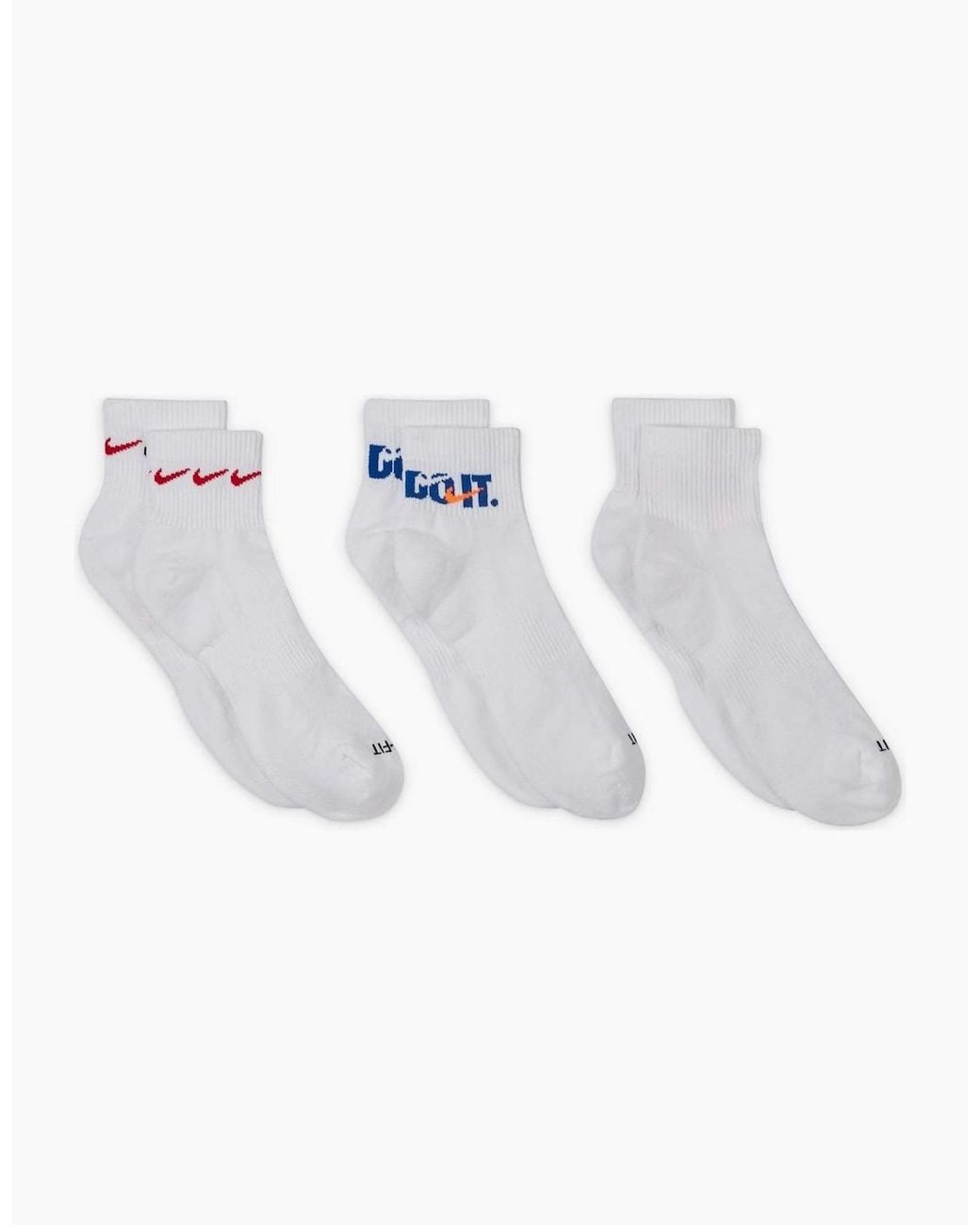 Nike White U Nk Everyday P for men