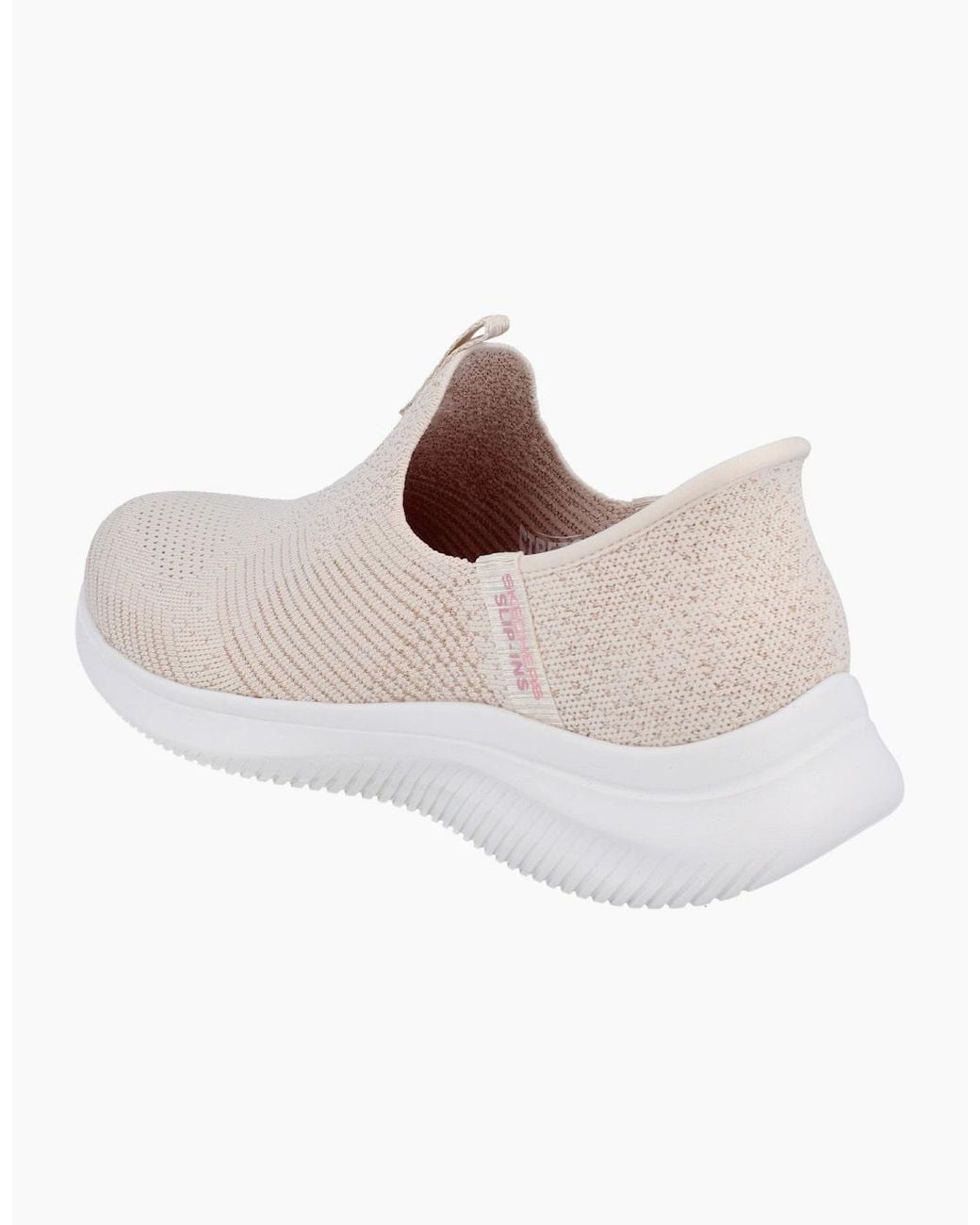 Skechers Natural Hands Free Slip-Ins Ultra Flex 4.0 Midnight Sparkle Shoes 150805 Trainers Ntgd