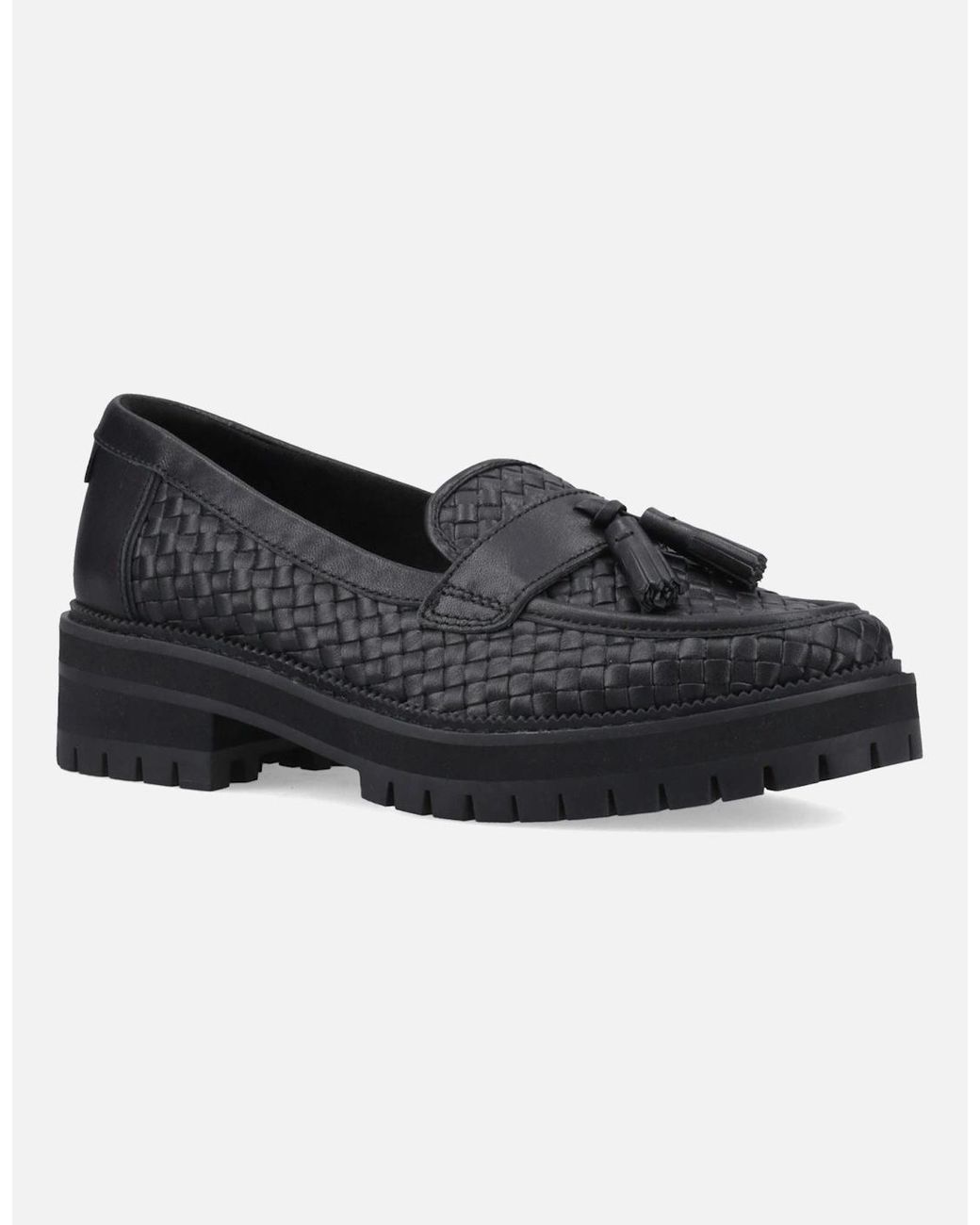 TOMS Black Cara Loafers