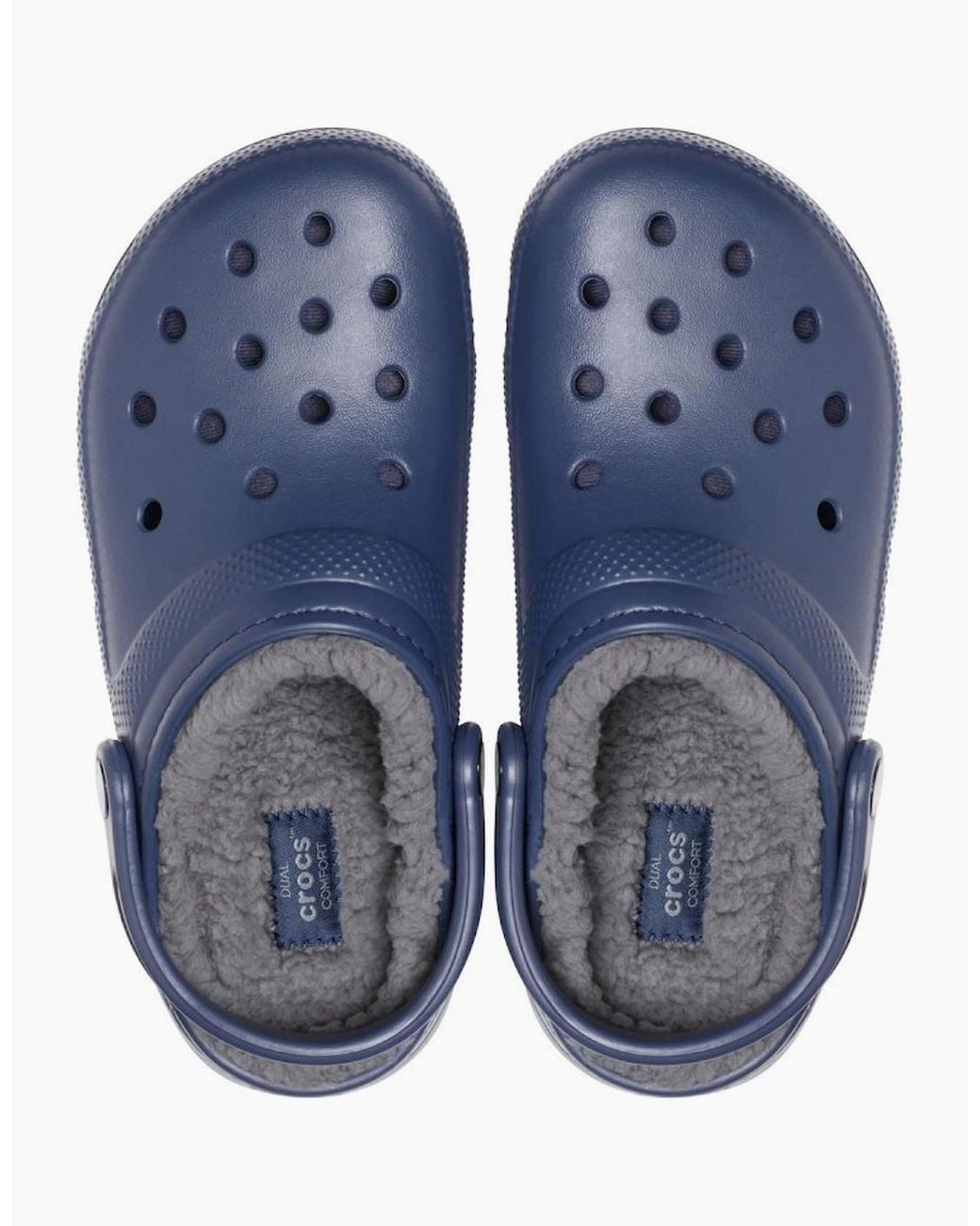 CROCSTM Blue Classic Lined Clogs