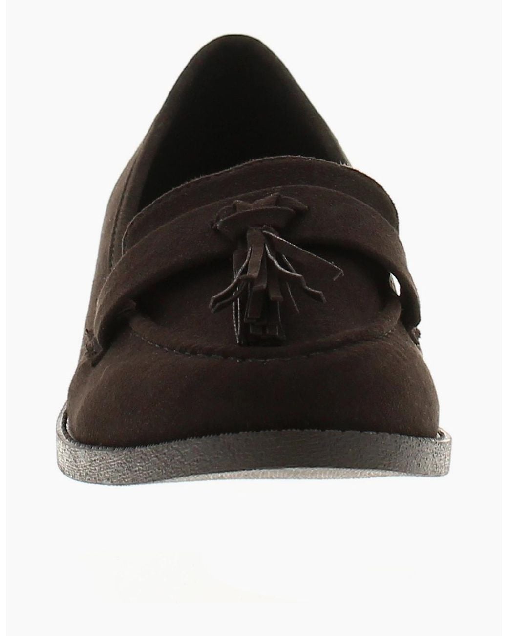 Apache Black Flat Shoes Corky Mf Slip On Uk Size