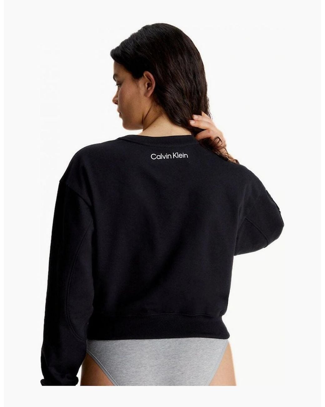 Calvin Klein Black Ck 1996 Lounge Sweatshirt