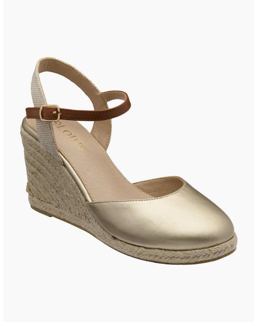 Lotus Metallic Katie Espadrilles