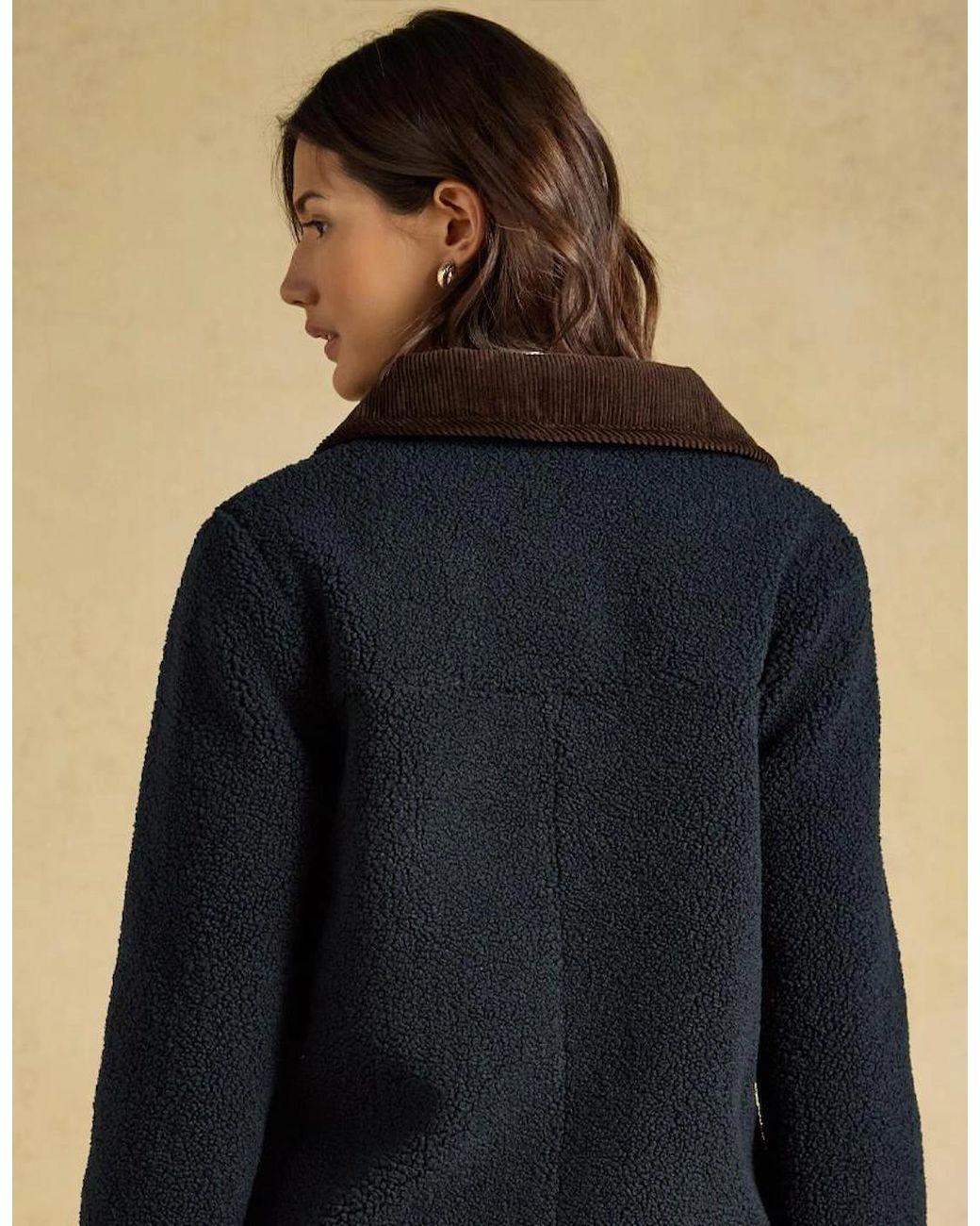 Joules Blue Sadie Short Track Jackets