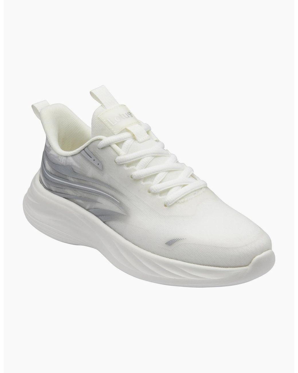 Lotus White Bellona Trainers