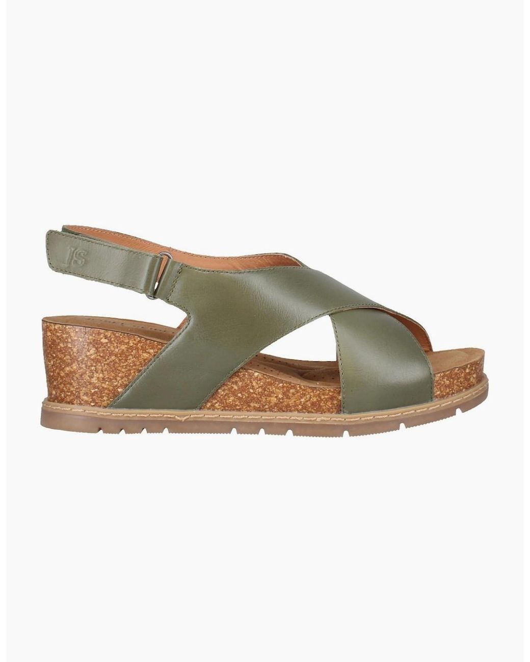 Josef Seibel Brown Eden 01 Wedge Sandals