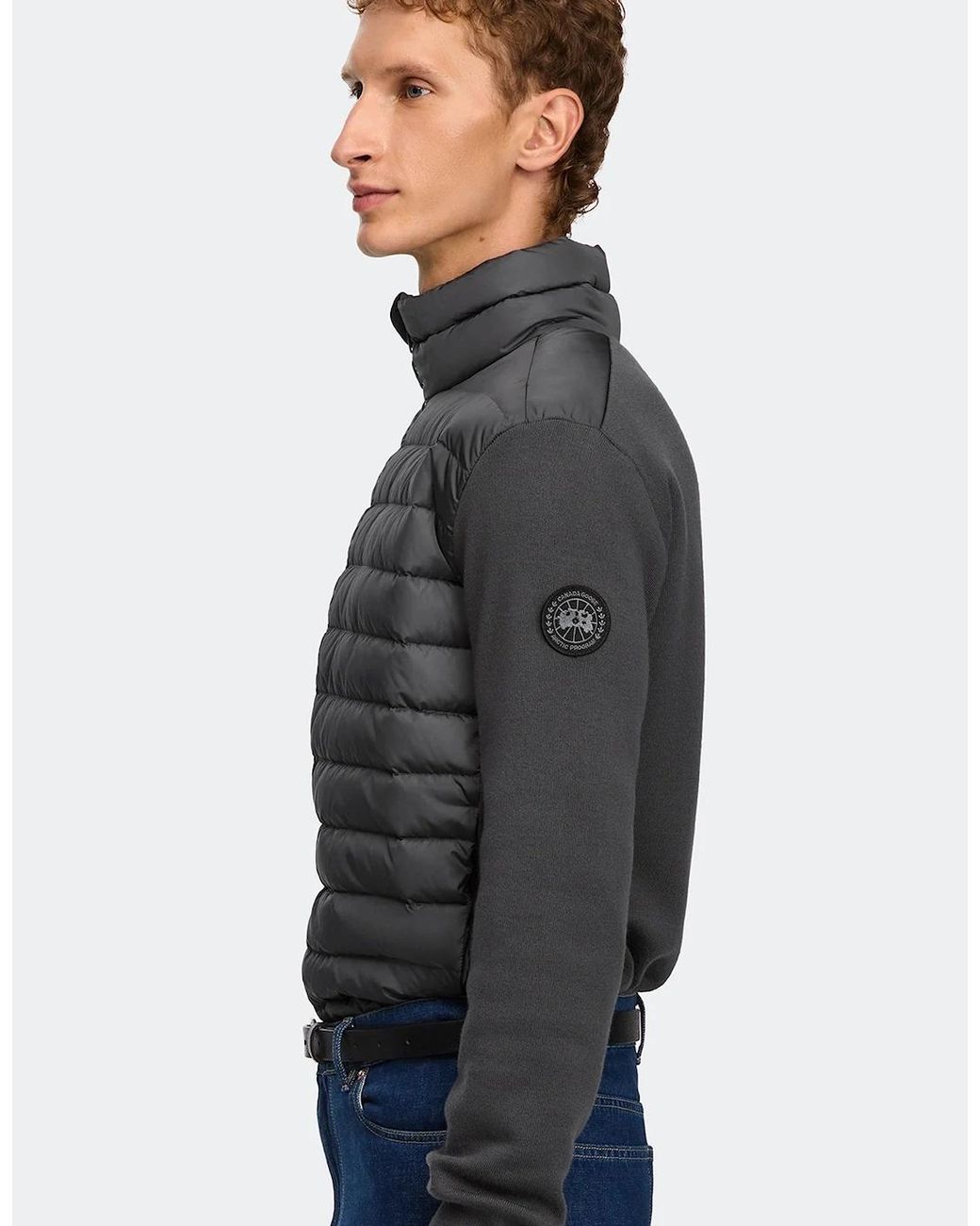 Canada Goose Gray Hybridge Flavio Jacket Disc for men