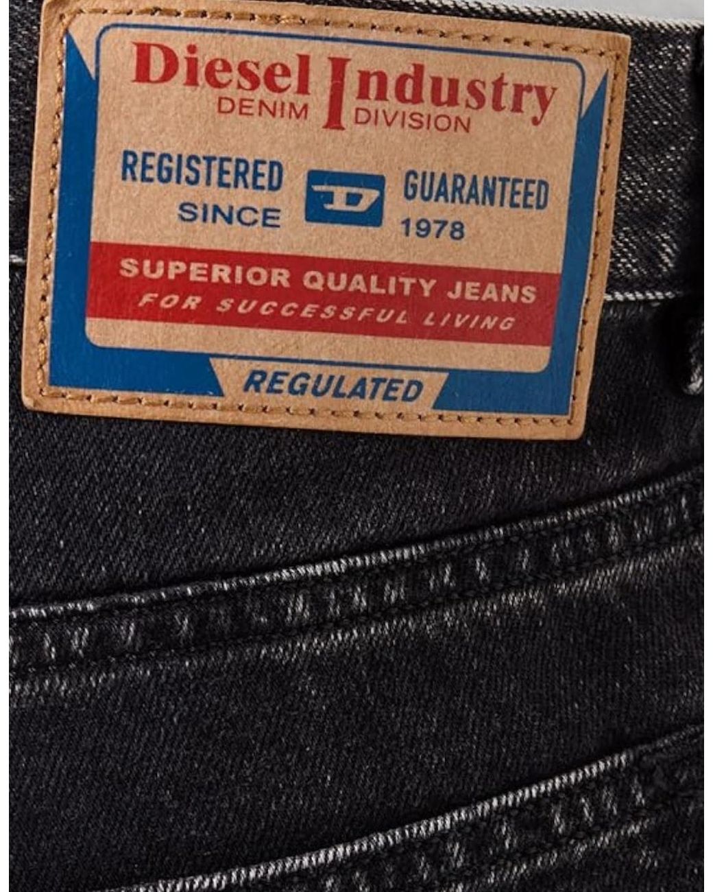 DIESEL Blue 2023 D-Finitive Denim Pants for men