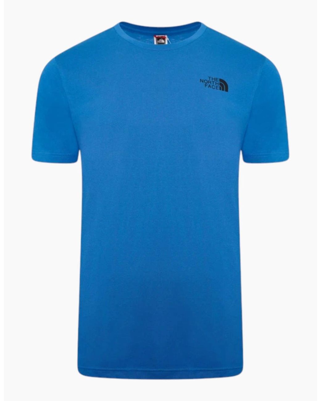 The North Face Blue T-Shirt T Shirt Simple Dome Sports Cotton Casual Crew Neck for men