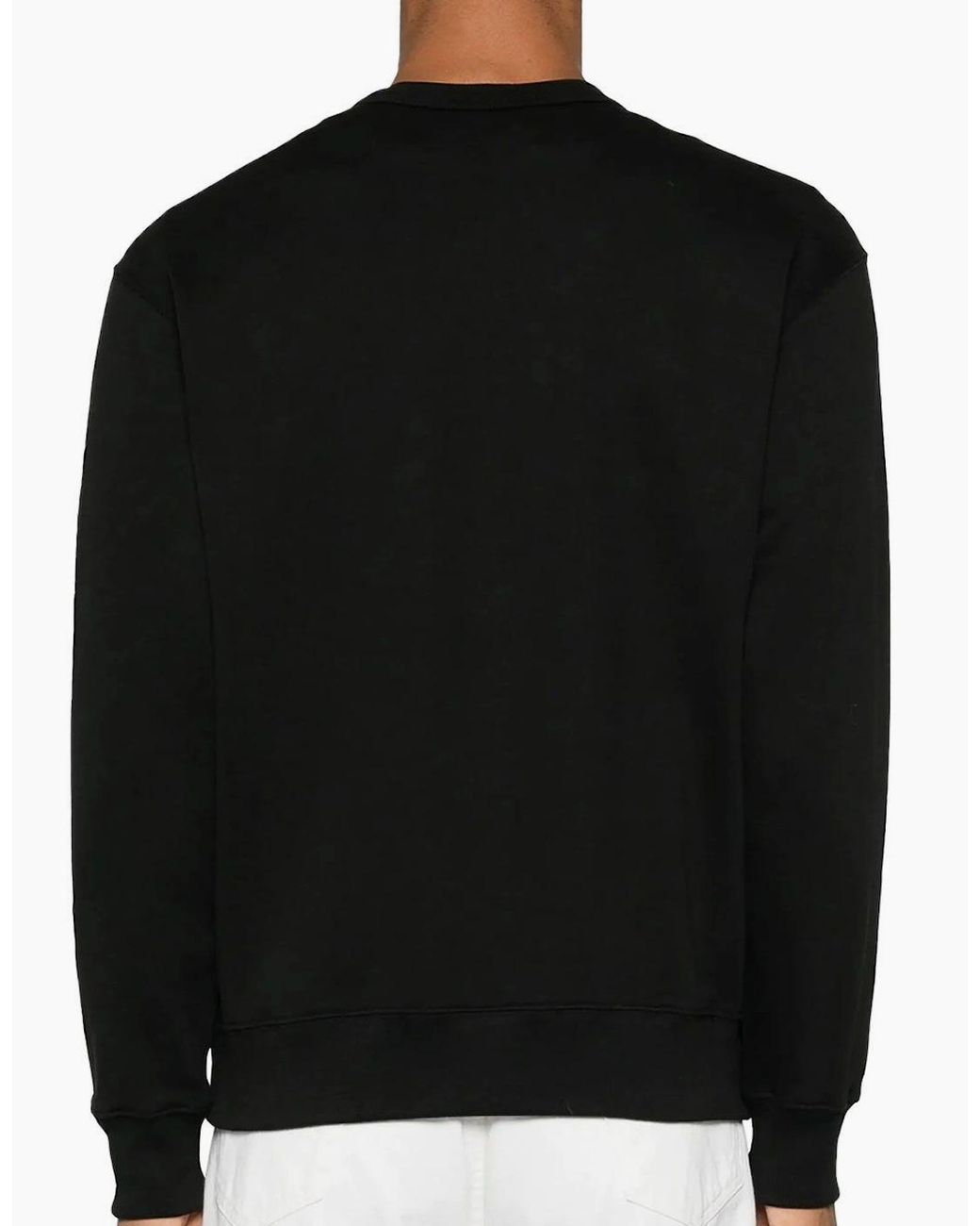 KENZO Black Lucky Tiger Relaxed Sweatshirt for men