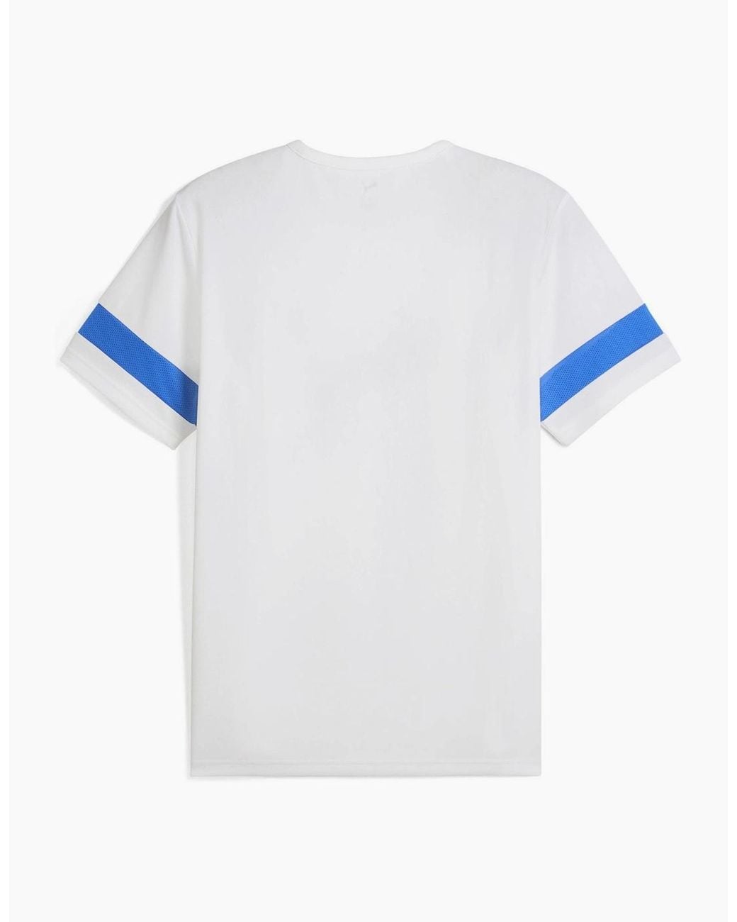 PUMA Blue Attacanto Logo Jersey Short Sleeve Performance T-Shirt for men