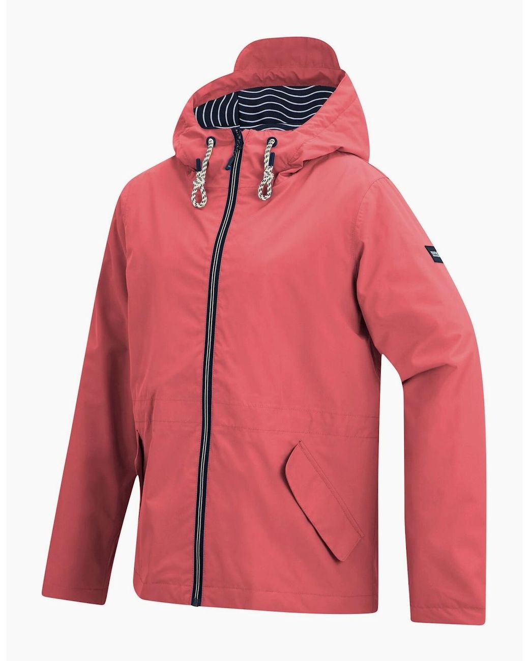 Regatta Red Ladies Bayletta Grid Distress Waterproof Jacket