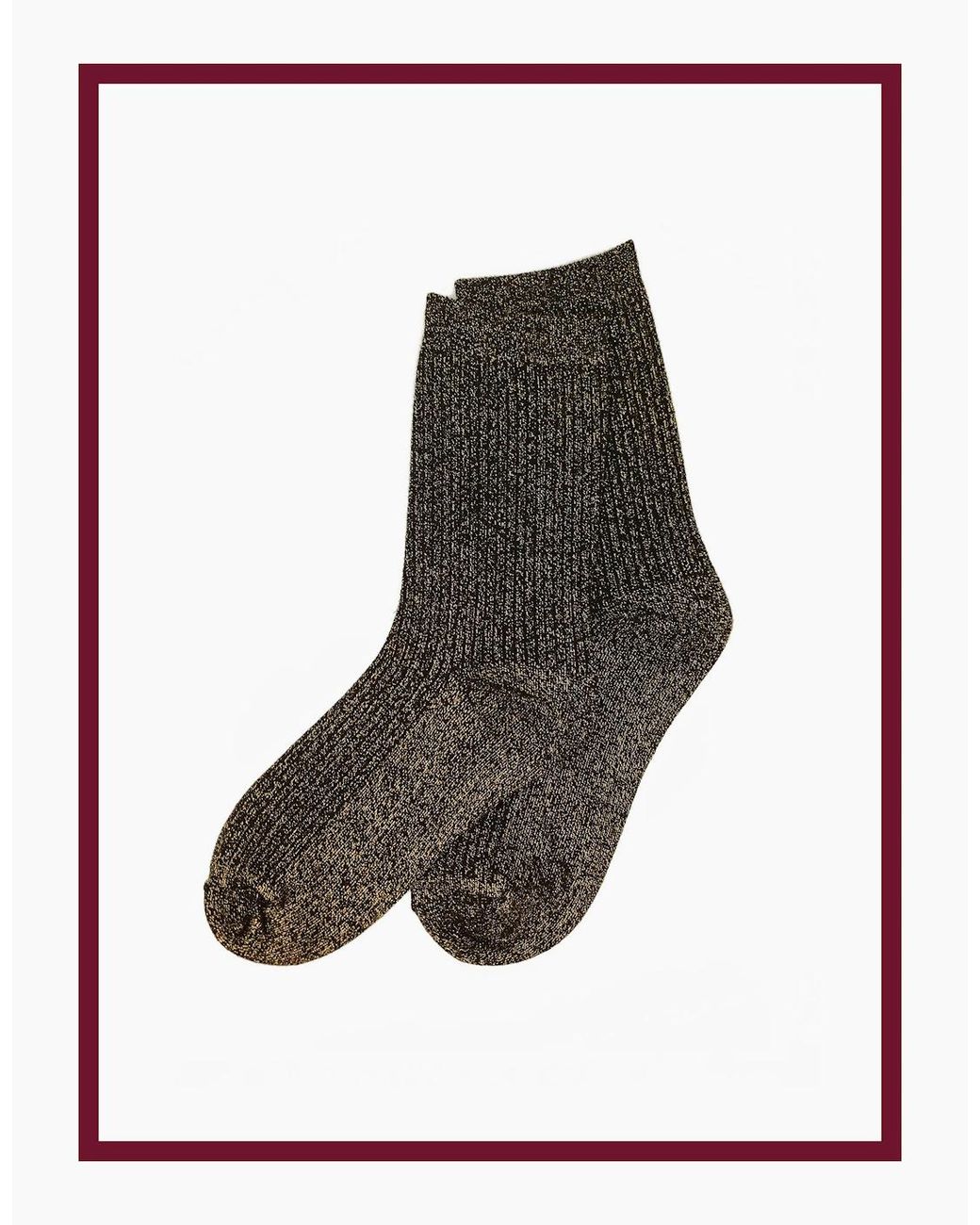 Nooki Design White Glitterati Sock